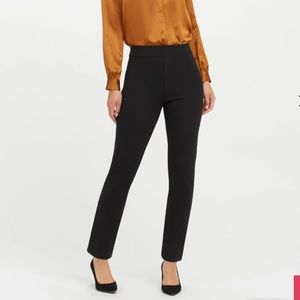 NWT Spanx The Perfect Pant, Slim Straight - Classic Black / Regular / S